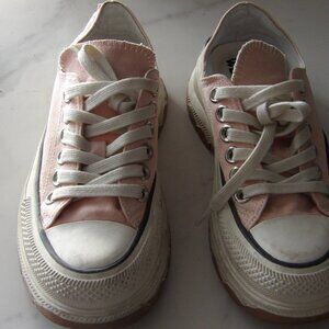 UNCLE WEN  Pink/White TENNIS SHOES  sz 5